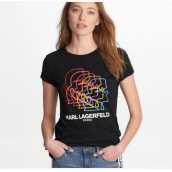 karl lagerfeld TEE t shirt NWT - Picture 1 of 4